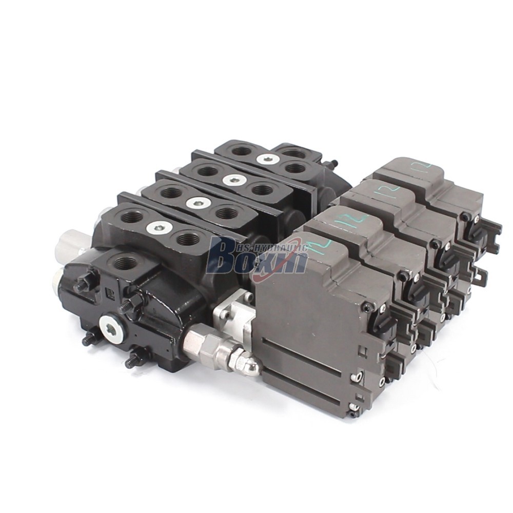 Factory Wholesale SD8EMA-4OT Electric Motor 4 Spool Sectional Directional Valve main image